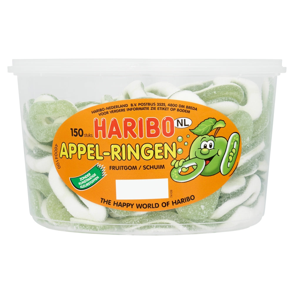 Haribo Appelringen Schuim 150 Stuks