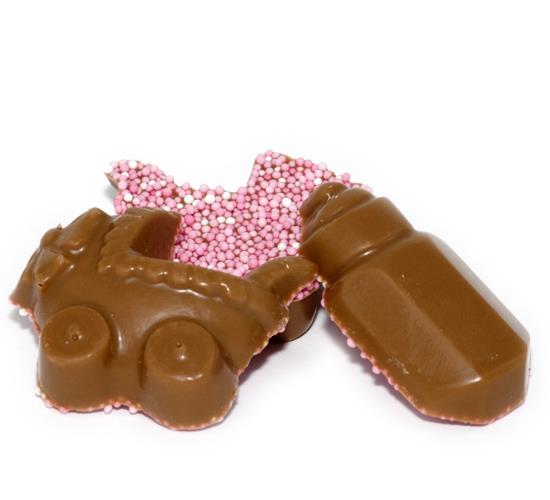 Wiegje & Melkfles Roze Doos 2,5 Kilo