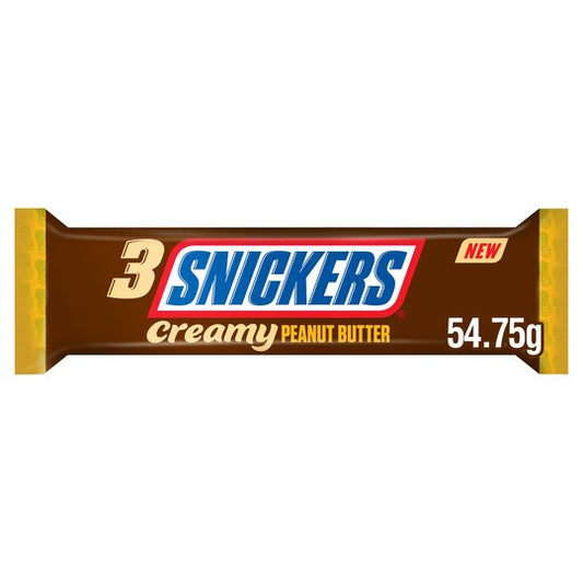 Snickers Creamy Peanutbutter 3-Pack