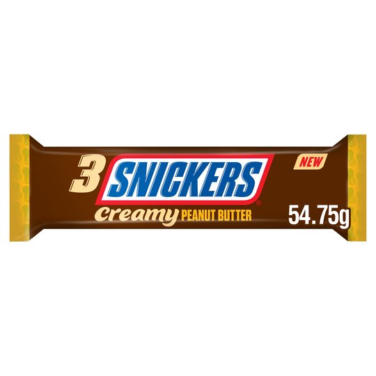 Snickers Creamy Peanutbutter 3-Pack - 32 Stuks