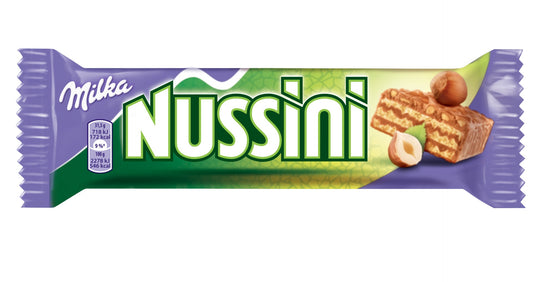 Milka Nussini Chocolade Reep 31,5 Gram