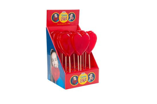 Hart Lolly 27.5cm - 1 stuk