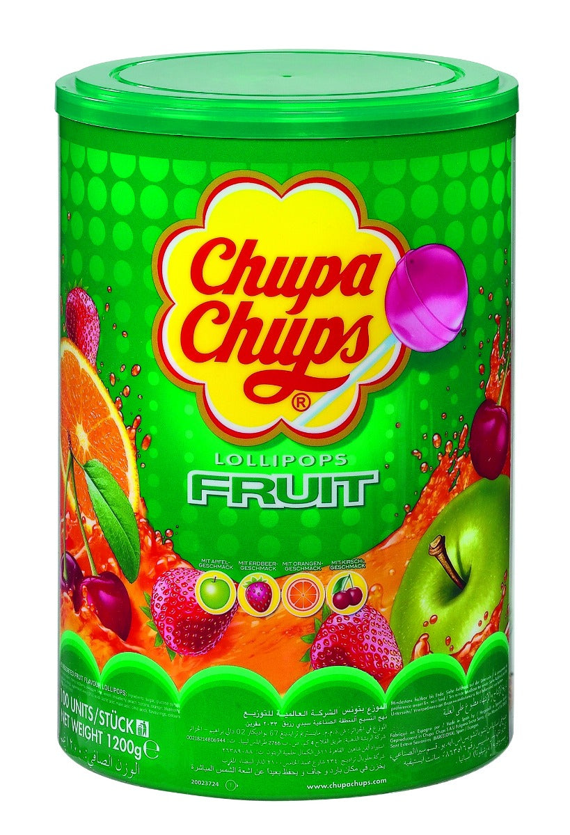 Chupa Chups Lolly's Fruit 100 Stuks