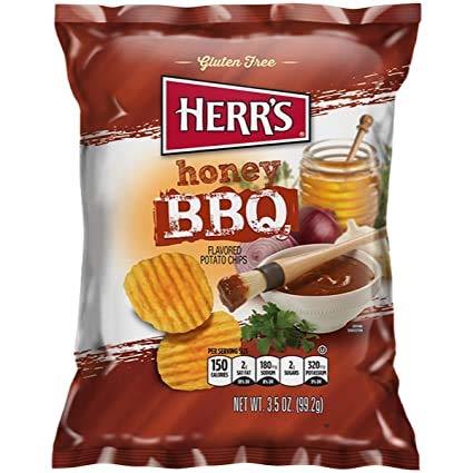 Herr's Honey BBQ 28 Gram