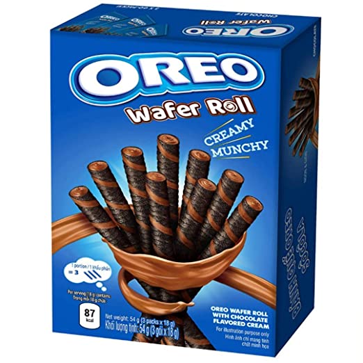 Oreo Chocolate Waffer Roll 20 x 54 Gram