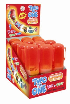 Two To One Strawberry - 12 Stuks