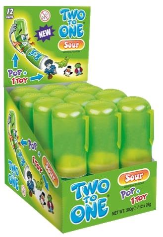 Two To One Sour Apple 25 Gram