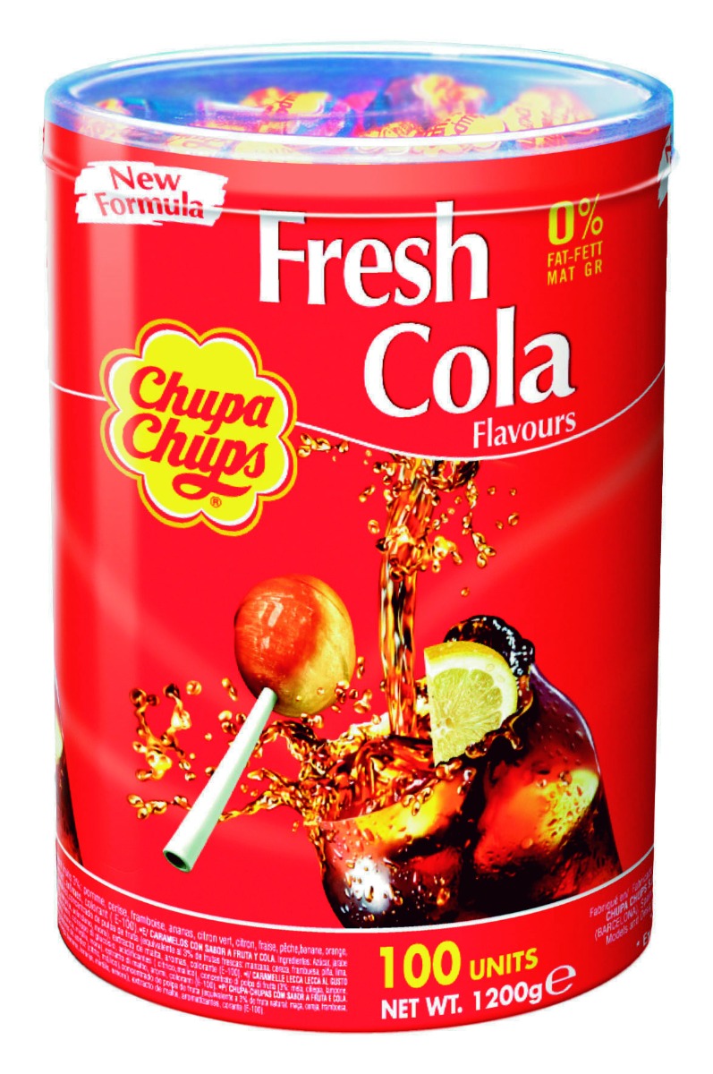 Chupa Chups Lolly's Cola 100 Stuks