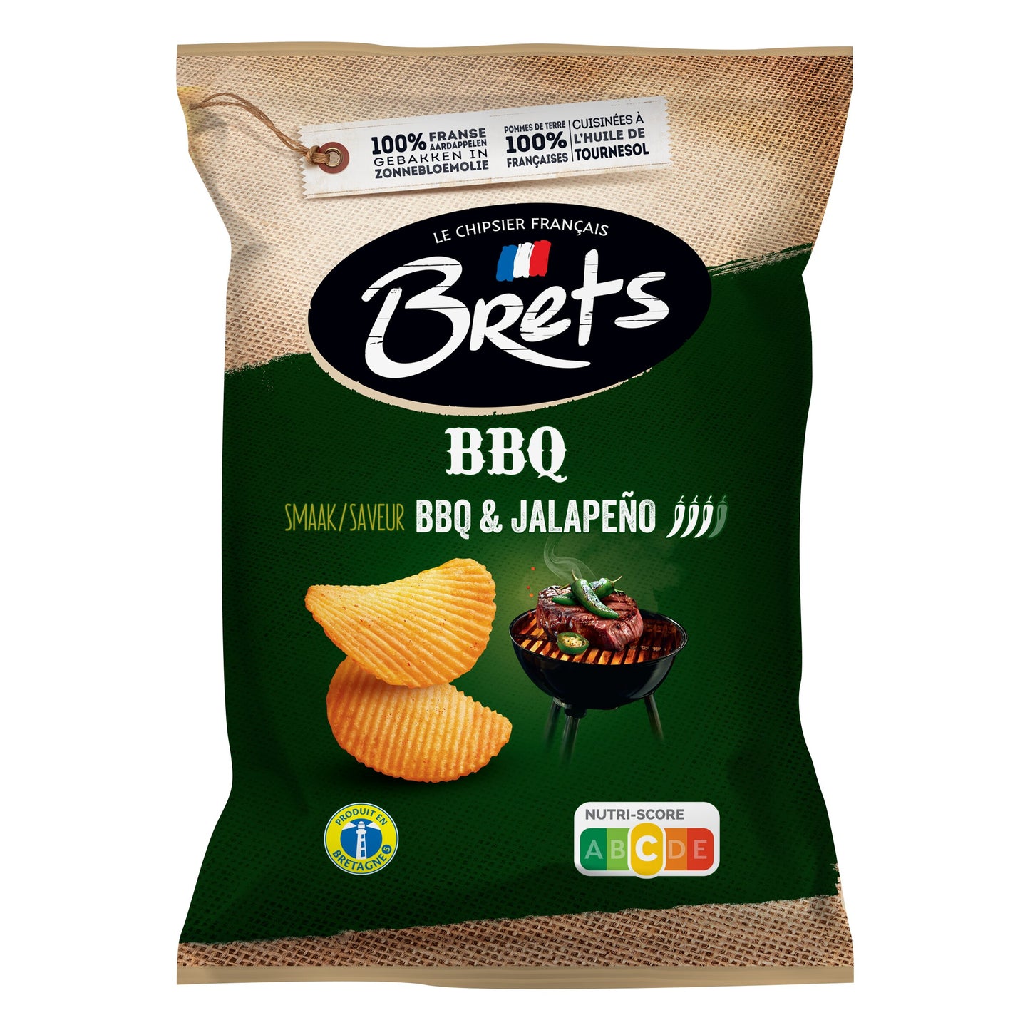 Brets BBQ Jalapeno 125 Gram