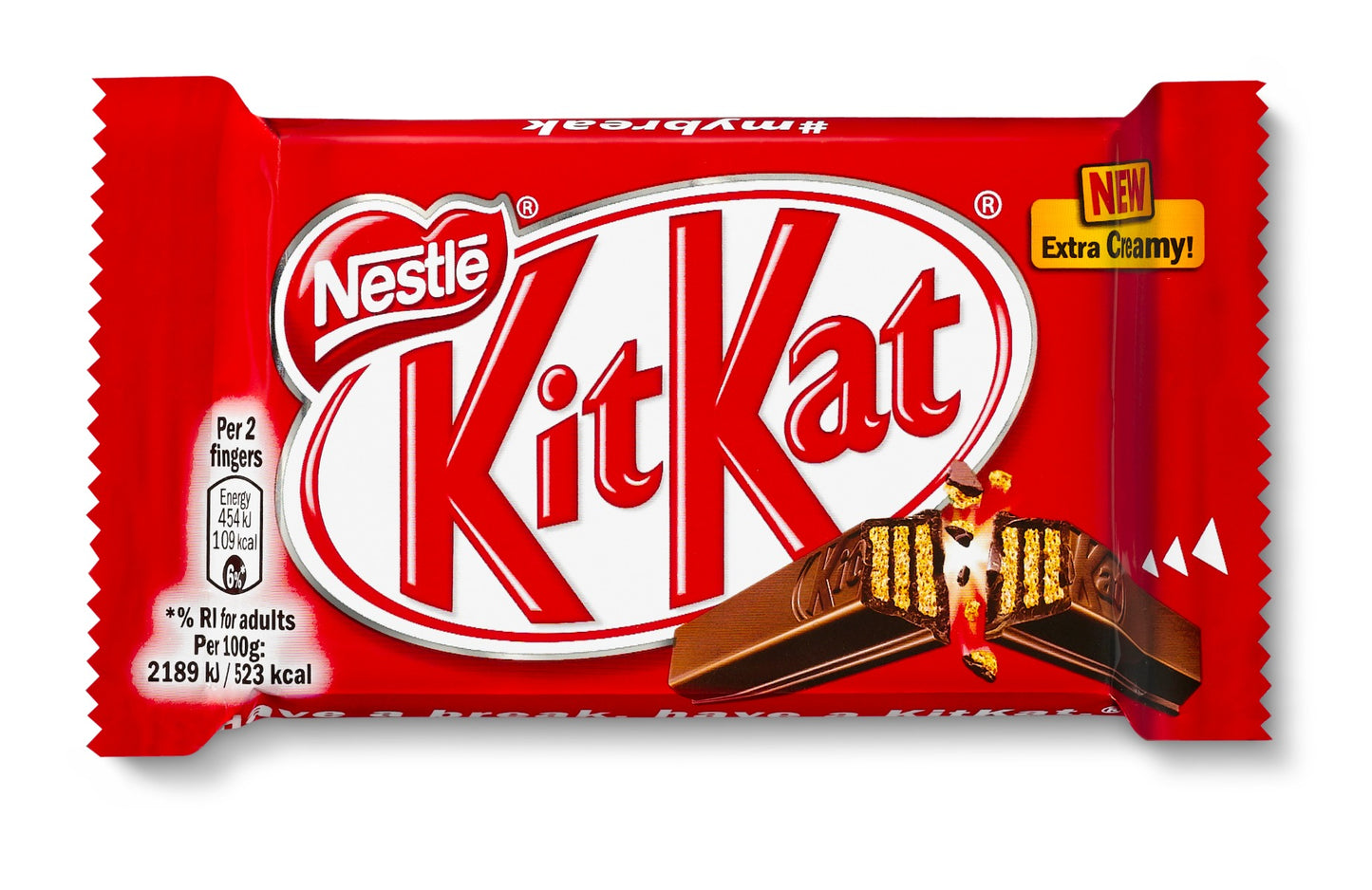 KITKAT 4-Finger Chocolade Reep 41,5 Gram