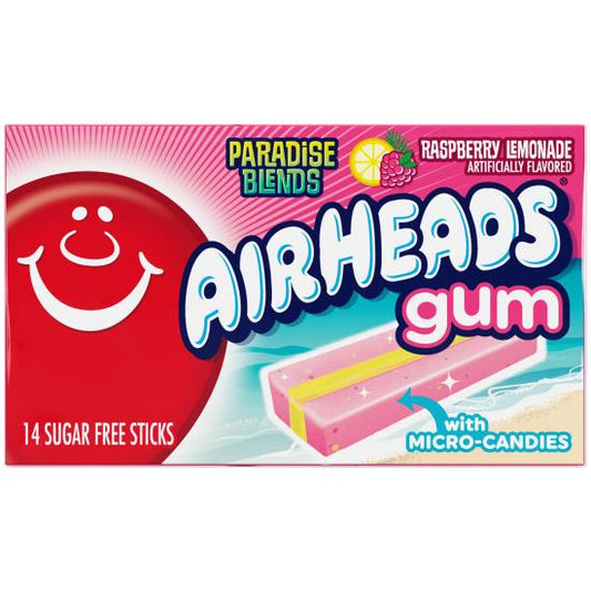 Airheads Gum Raspberry Lemonade 33 Gram