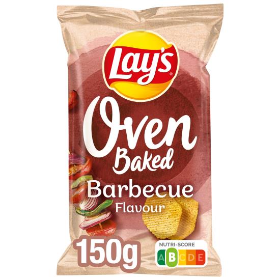 Lays Oven BBQ Chips 12 x 150 Gram