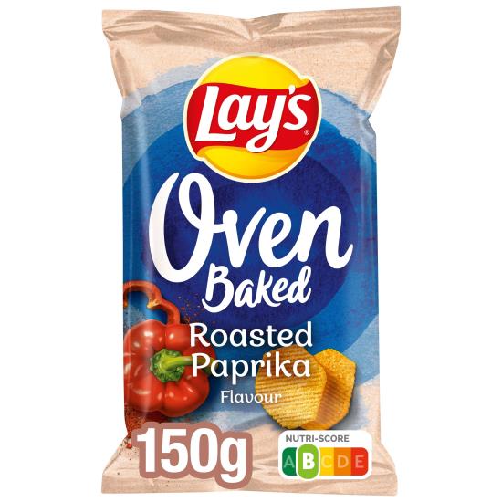 Lays Oven Baked Roasted Paprika 150 Gram