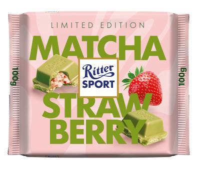 Ritter Sport Matcha Strawberry 100 Gram
