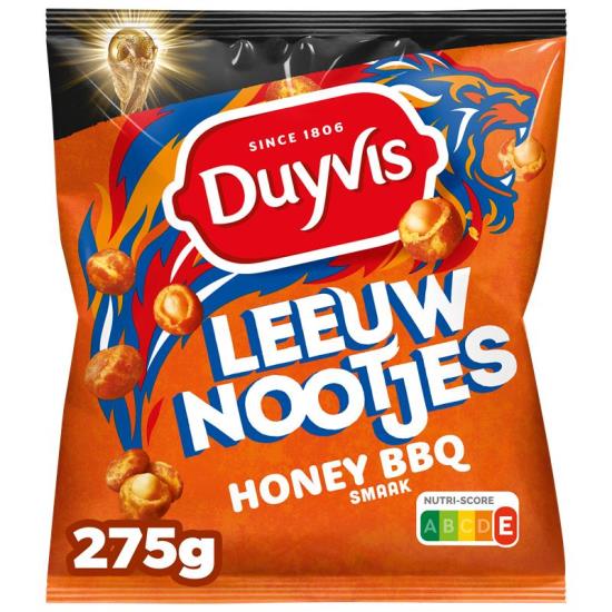Duyvis Leeuwennootjes Honey BBQ 275 Gram