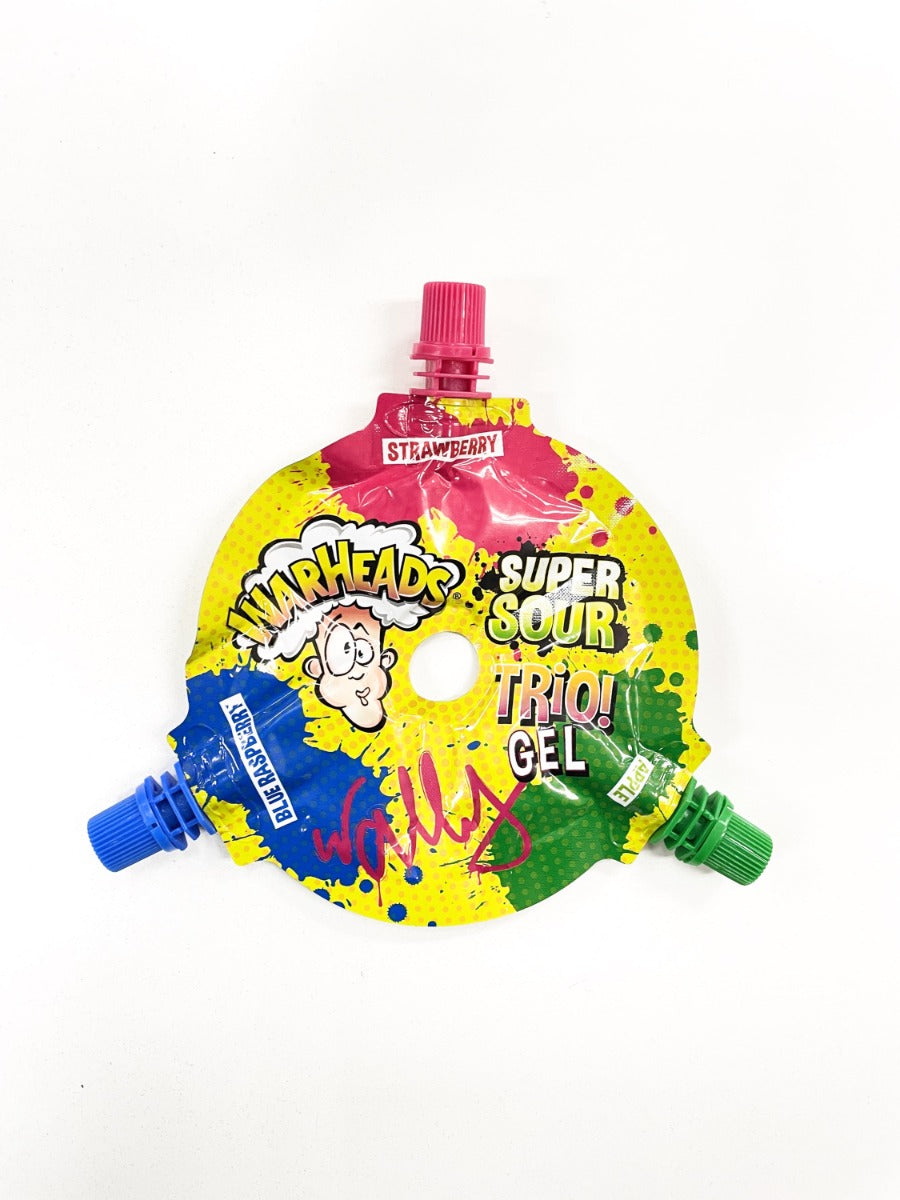 Warheads Super Sour Trio Gel 51 Gram