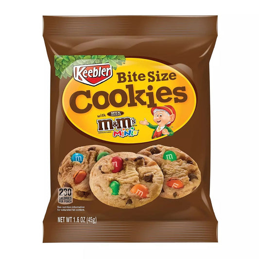 M&M Bitesize Cookies 45 Gram