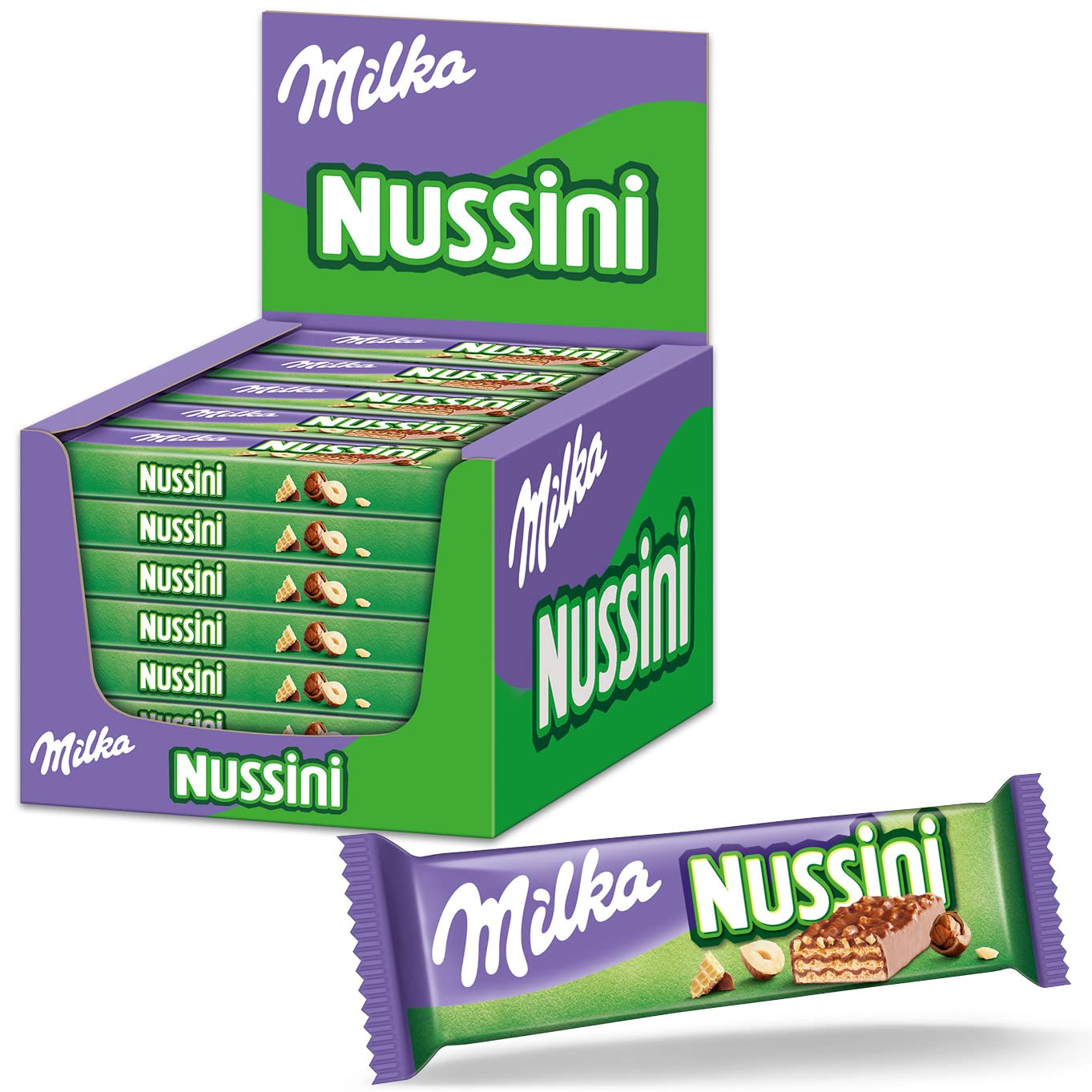 Milka Nussini Doos 35 x 31,5 Gram