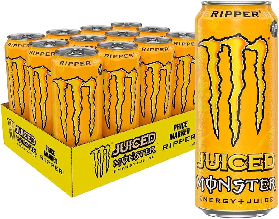 Monster Juiced Ripper Tray 12 x 500ML