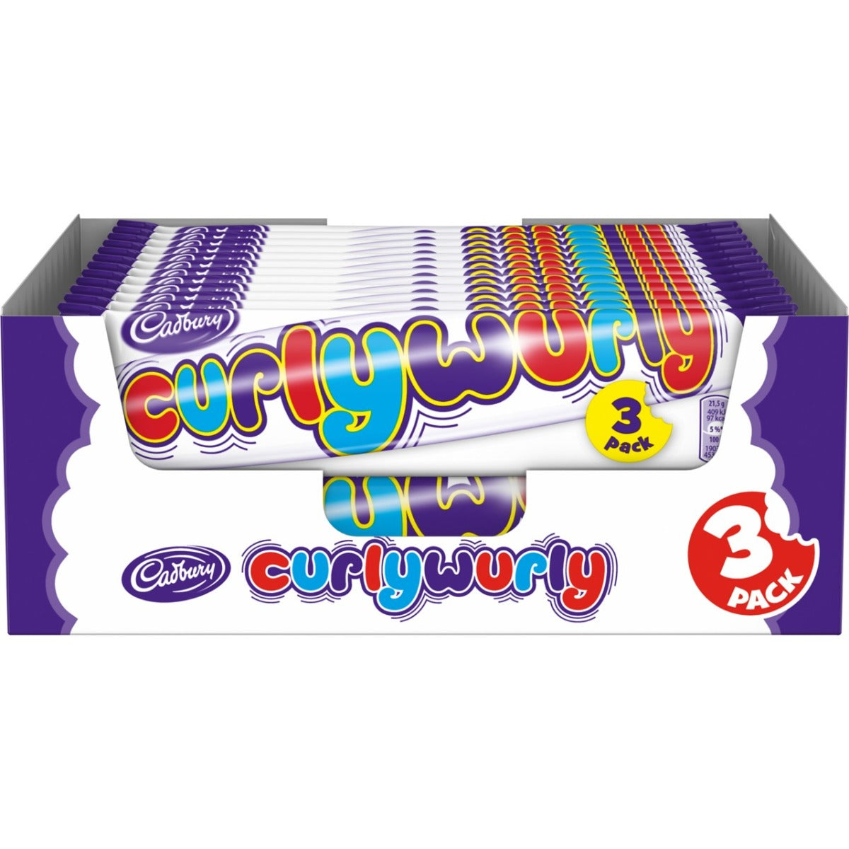 Curly Wurly Chocolade Reep Box 24 x 3x21,5 Gram