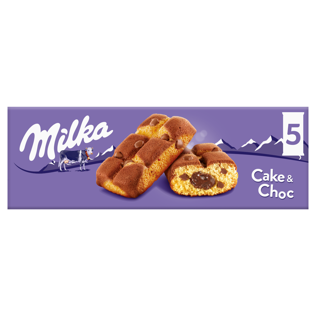 Milka Cake & Choc Chocolade Stukjes 175 Gram