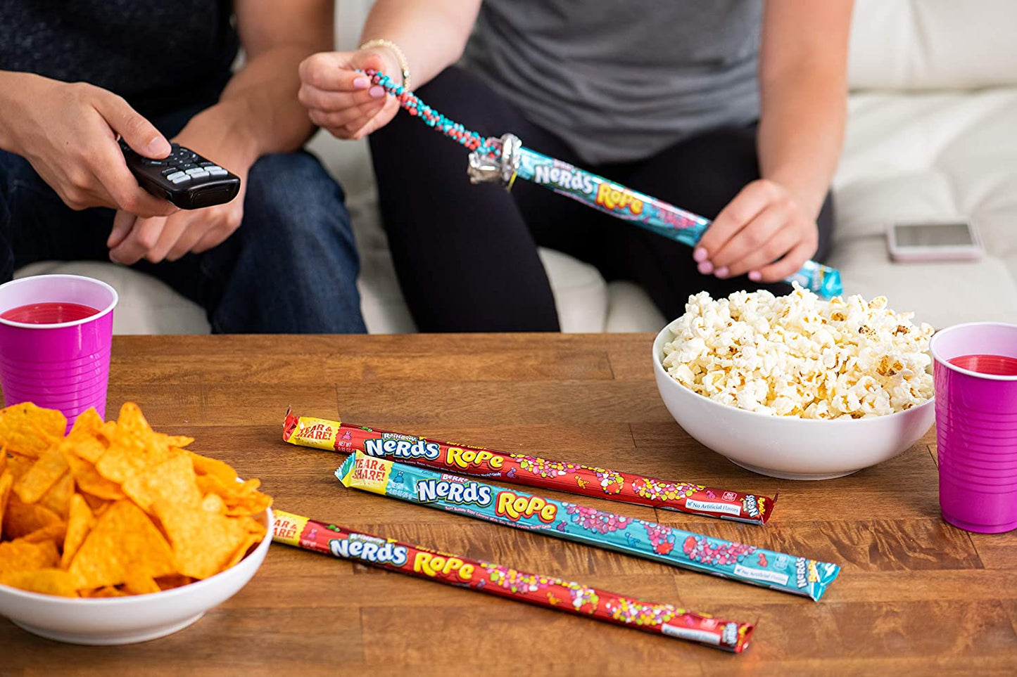 Wonka Nerds Very Berry Rope - Doos 24 Stuks