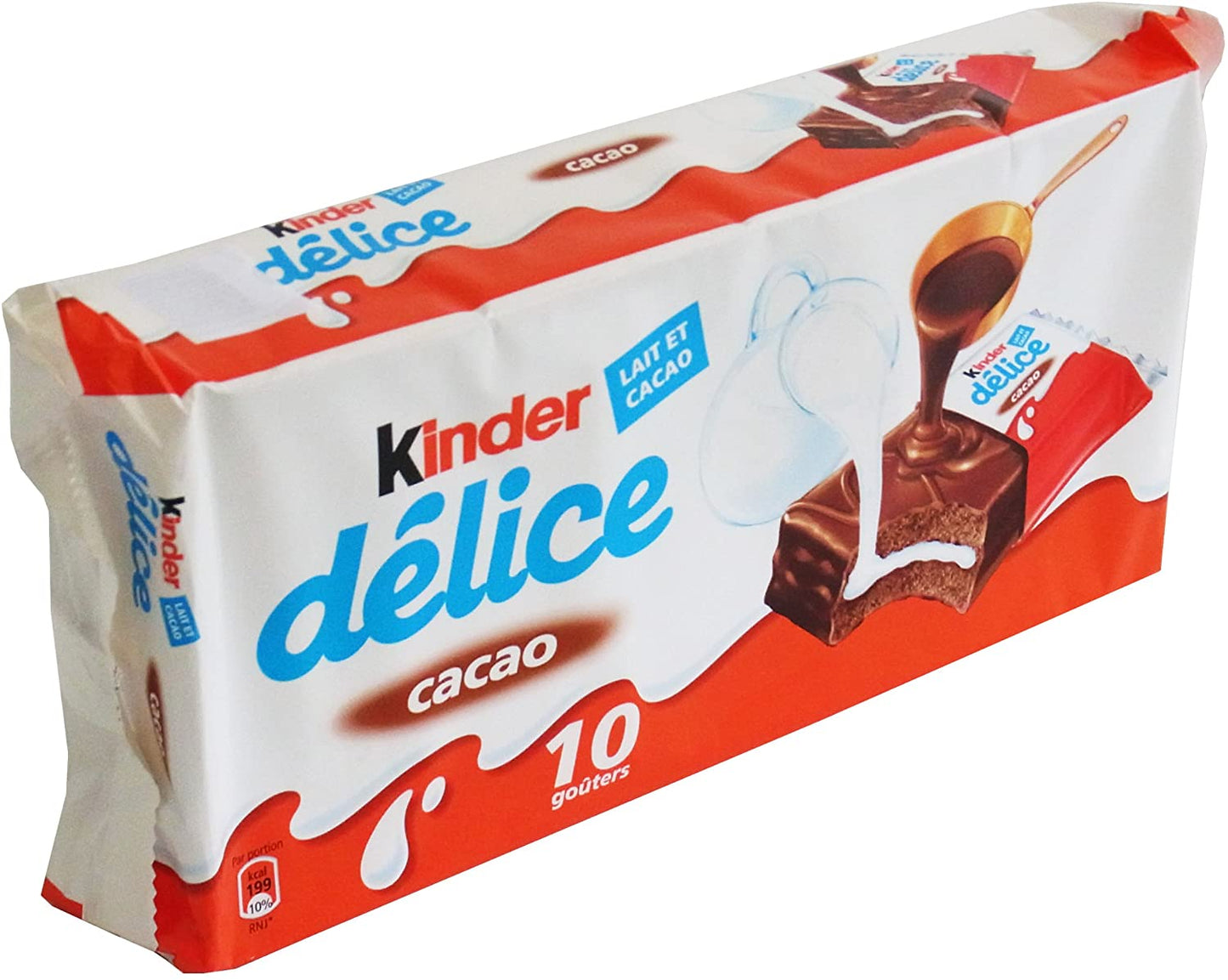 Kinder Delice Choco Cake - 10 Pack