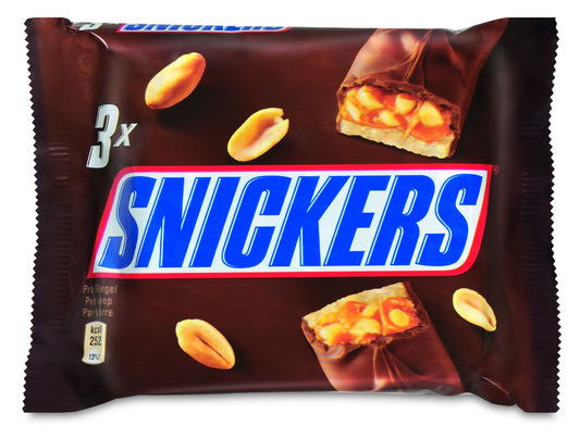 Snickers Chocolade Reep 3-Pack
