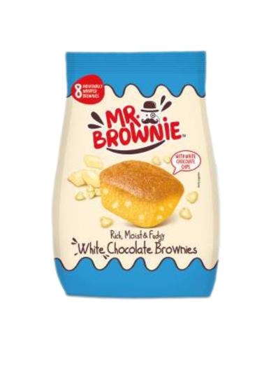 MR Brownie White Chocolate Brownies 200 Gram
