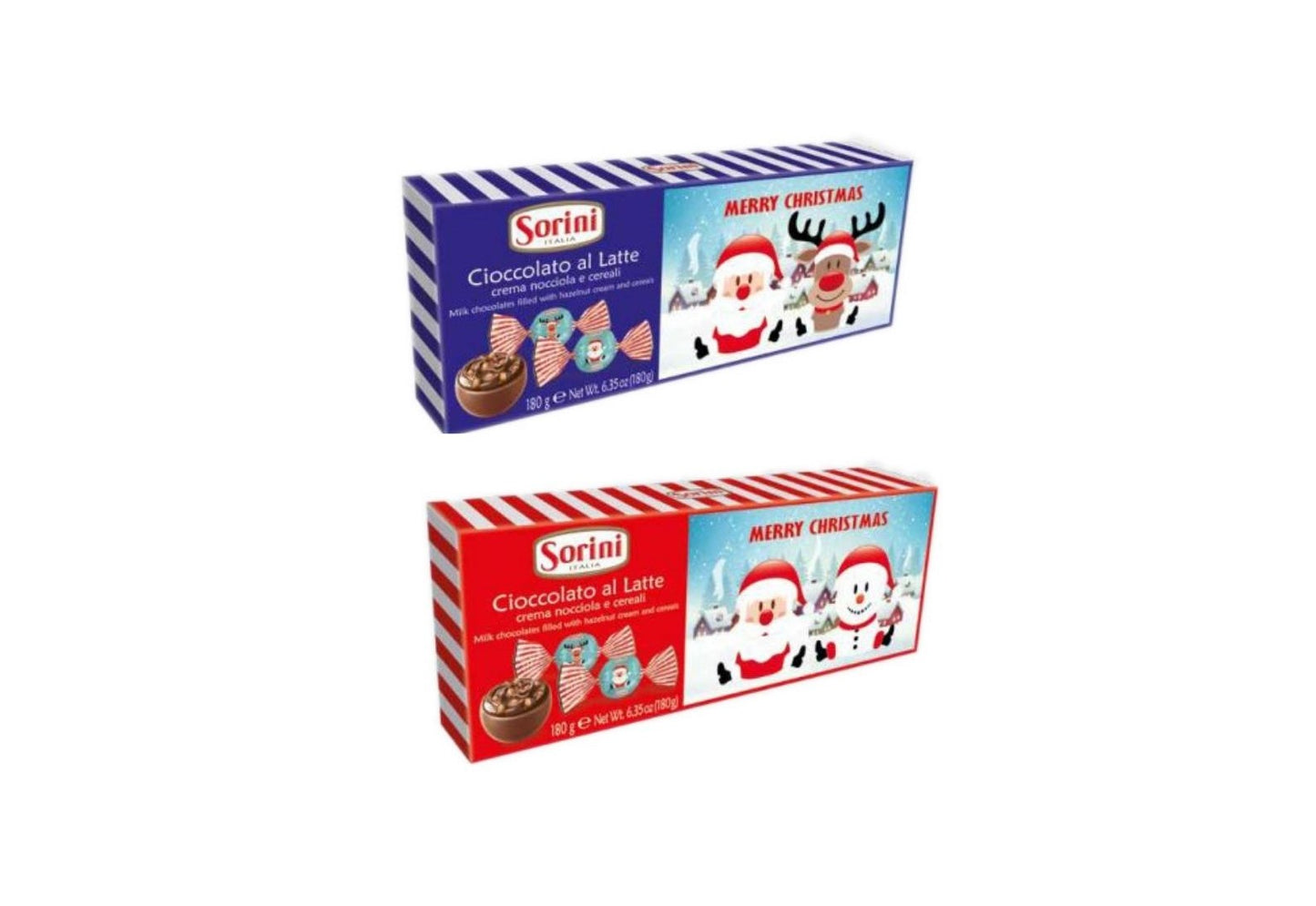 Sorini Christmas Case 12 x 180 Gram