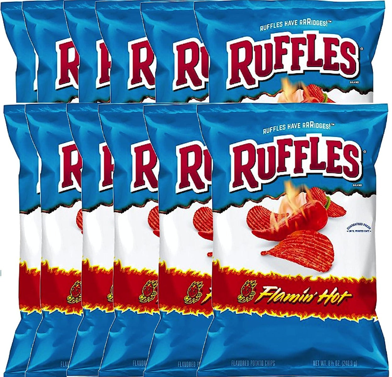 Ruffles Flaming Hot 184 Gram x 12 Doos