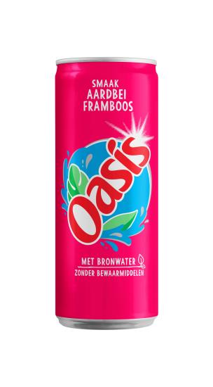 Oasis Aardbei Framboos 24 X 33CL