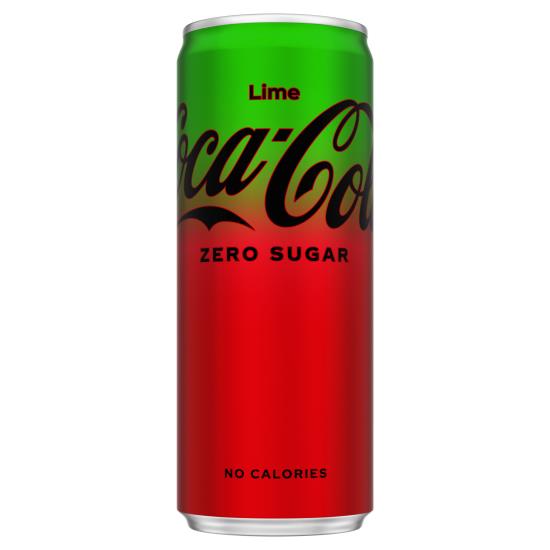 Coca Cola Lime Zero Tray 12 x 25CL