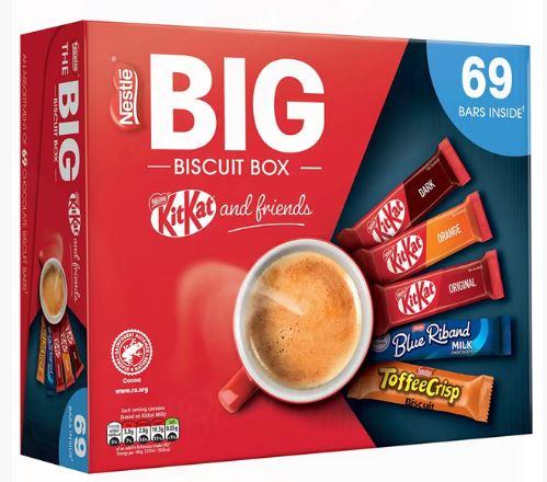 Kitkat Big Biscuit Box - 69 Stuks