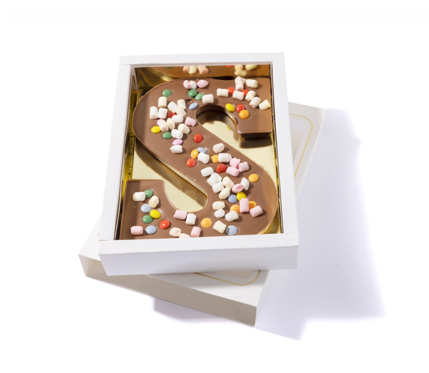 Chocolade Letter Smartie Marshmallow S 200 Gram