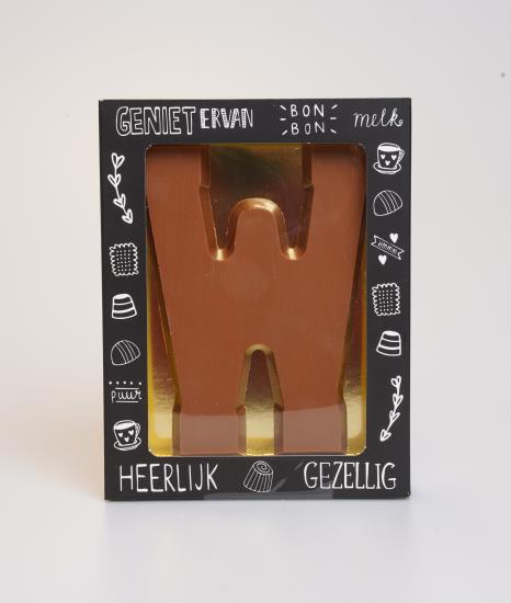 Melk Chocolade Letter W 135 Gram