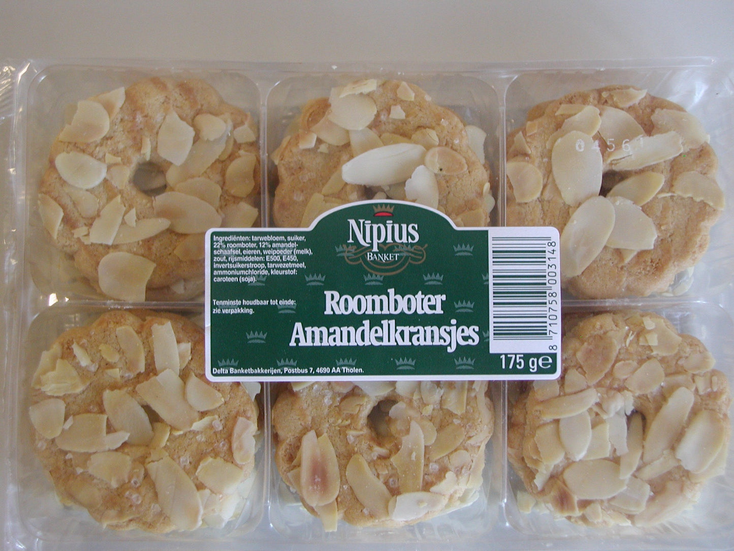 Roomboter Amandelkransjes 200 Gram