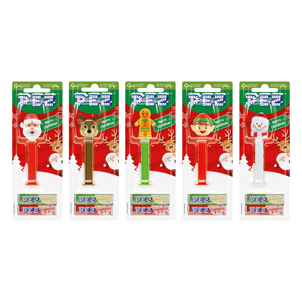 Pez Stand Blis Kerst 12 X