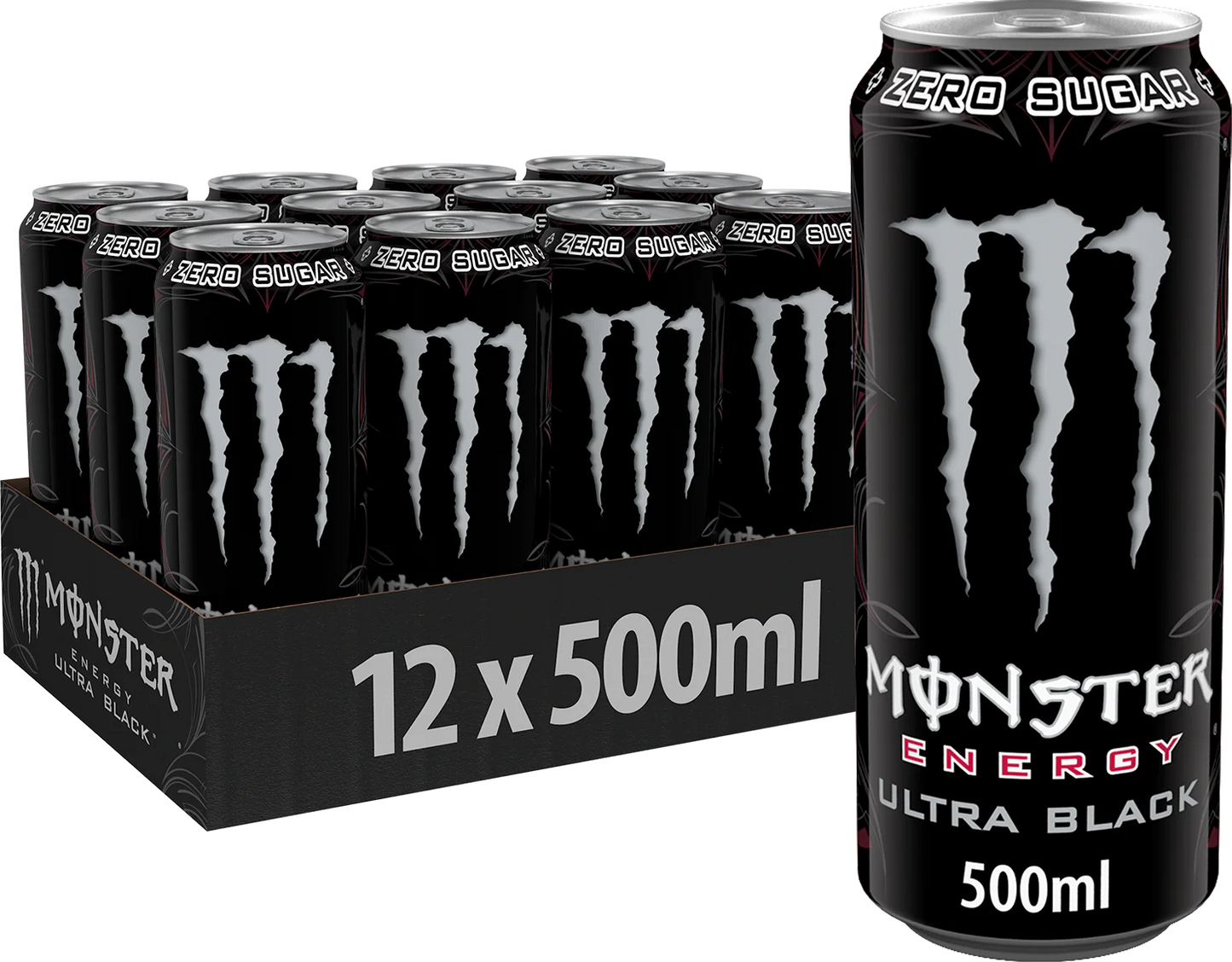 Monster Energy Ultra Black 12x500ML