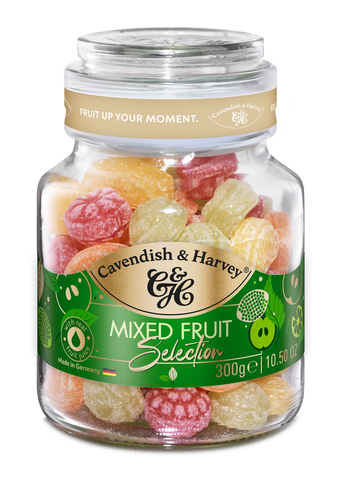 Cavendish & Harvey Mixed Fruit Jar 300 Gram