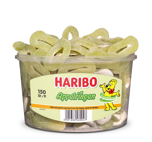 Haribo Appelringen Schuim 150 Stuks