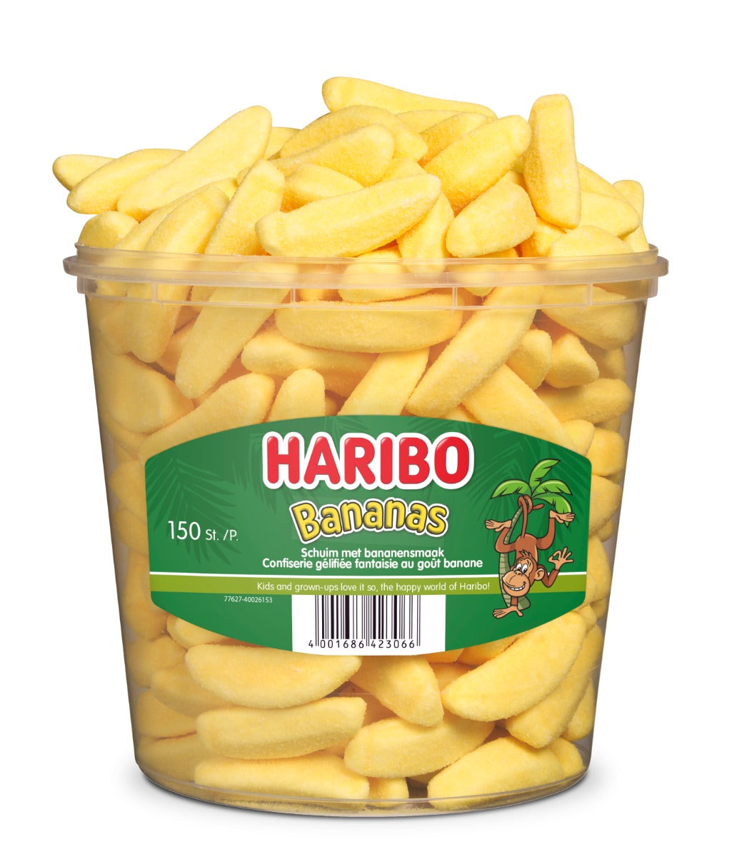 Haribo Bananen 150 Stuks