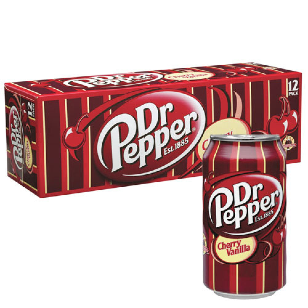 Dr Pepper Cherry Vanilla Tray - 12 x 355 ml