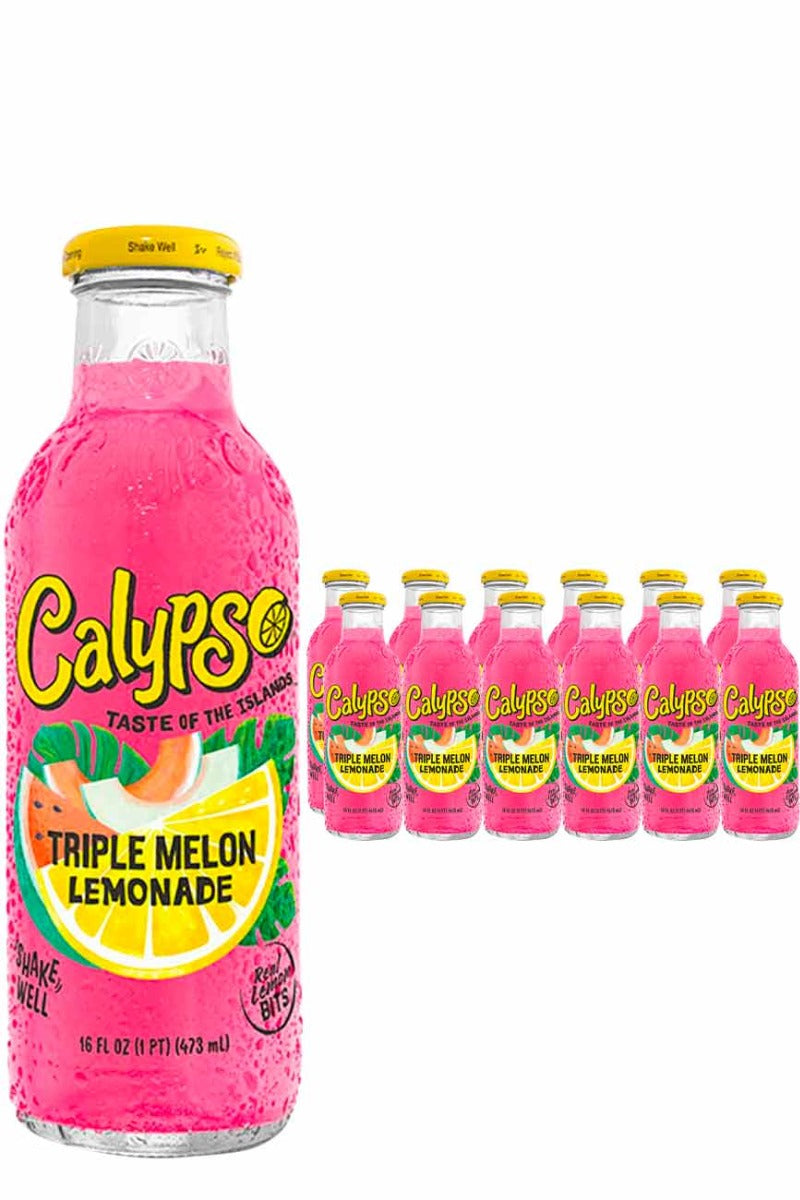 Calypso Triple Melon Lemonade Tray - 12 x 473 ml