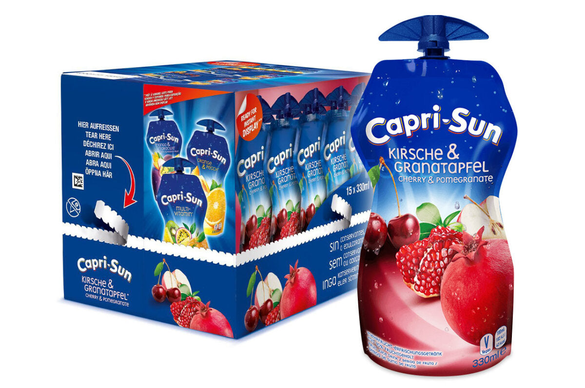 Capri-Sun Kers & Granaatappel Pouch 15 x 330ML
