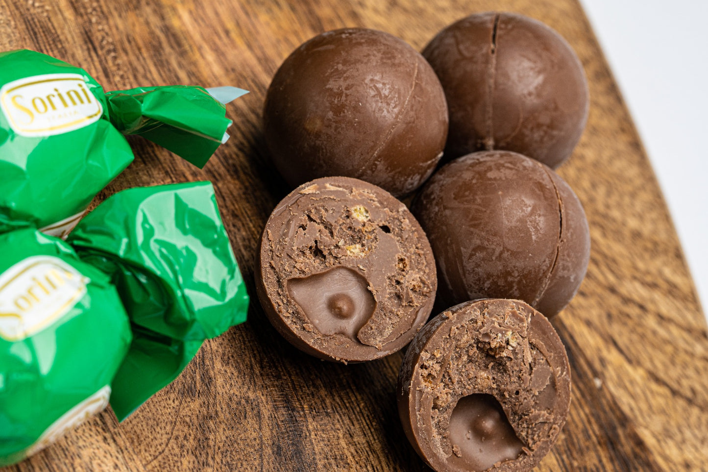 Melk Pralines Donker Groene Wikkel 1 Kilo