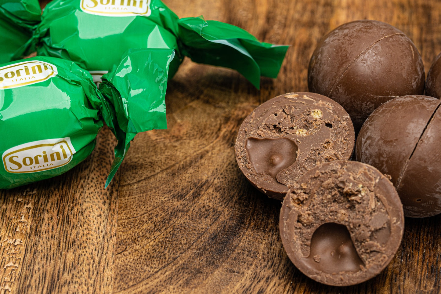 Melk Pralines Donker Groene Wikkel 1 Kilo