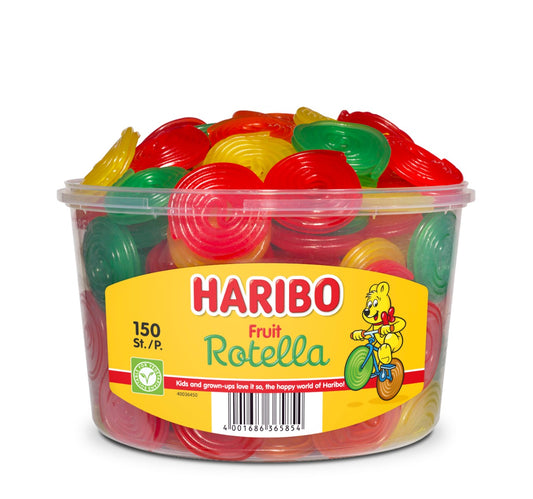 Haribo Fruit Veters 150 Stuks