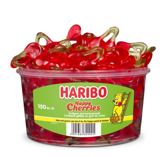 Haribo Kersen 150 Stuks