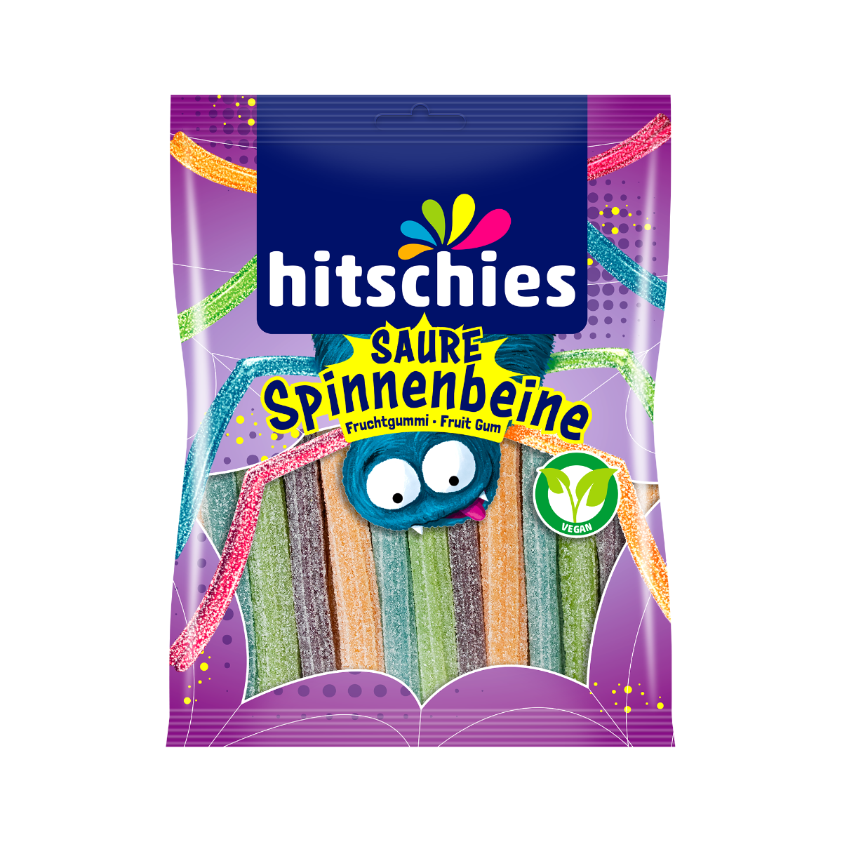 Hitschies Spinnen Benen Zuur 125 Gram